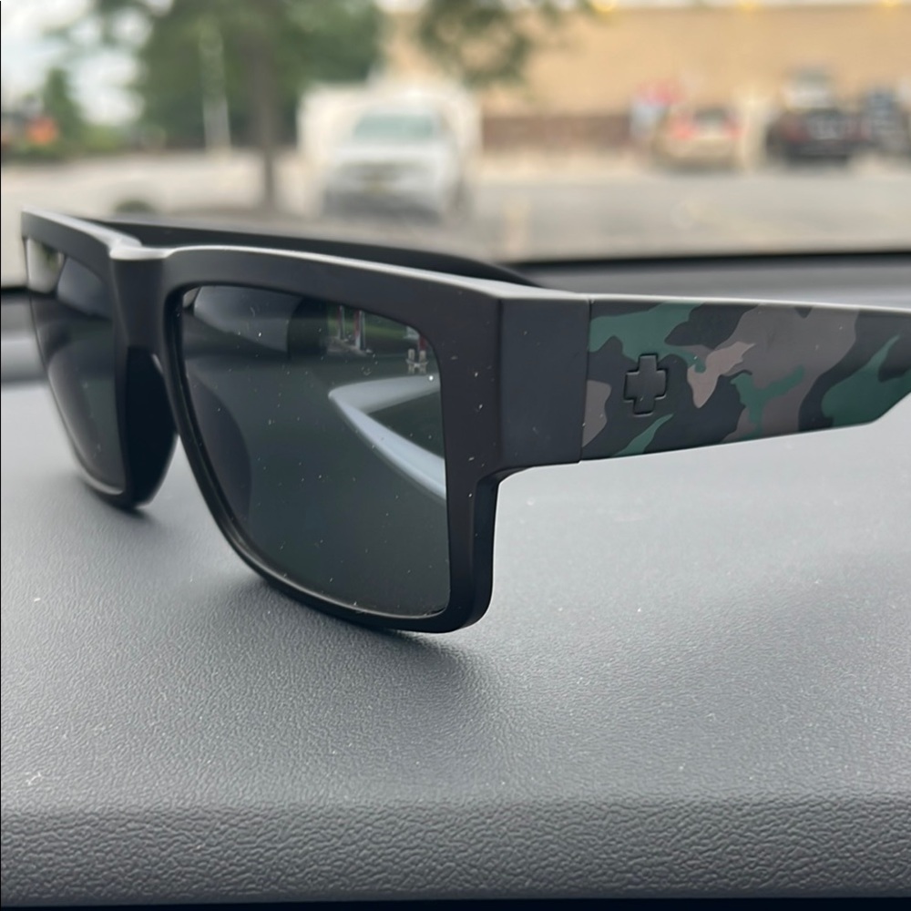 Mens Spy Optics camo Cyrus sunglasses.